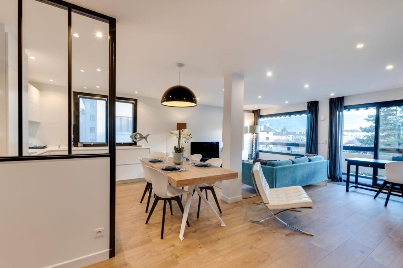 Les Sorbiers - Apartment 2 Bedrooms Top Floor - Parking & Terrace Annecy Eksteriør bilde